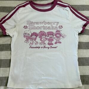 Strawberry shortcake baby tee y2k